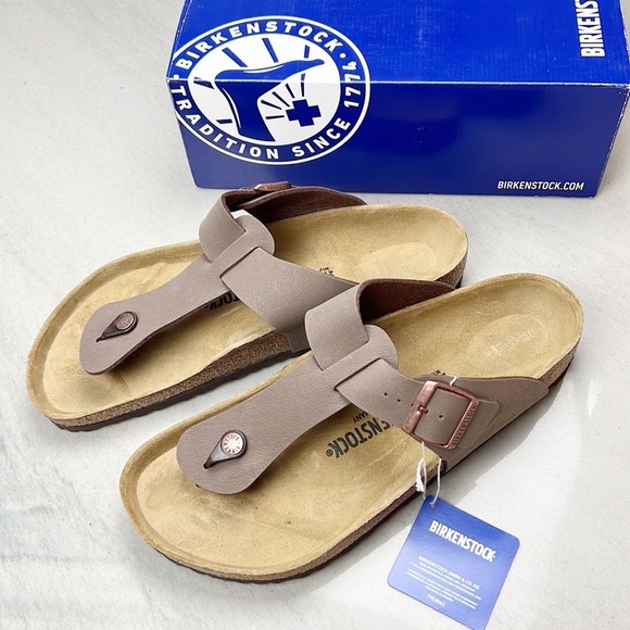 BIRKENSTOCK Medina Thong Sandal Mocha Brown NIB main image 15